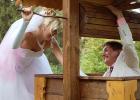 Прикольные свадебные фотосессии – фото Букет из кактусов